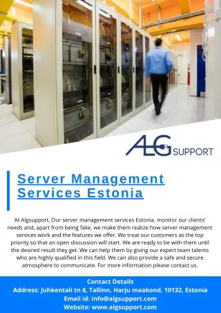 server management services estonia