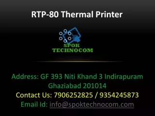 rtp 80 thermal printer