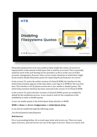 filesystem quotas prove to be very useful