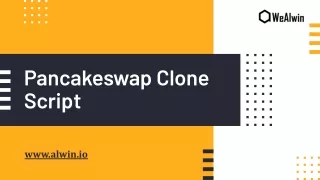 Pancakeswap Clone Script