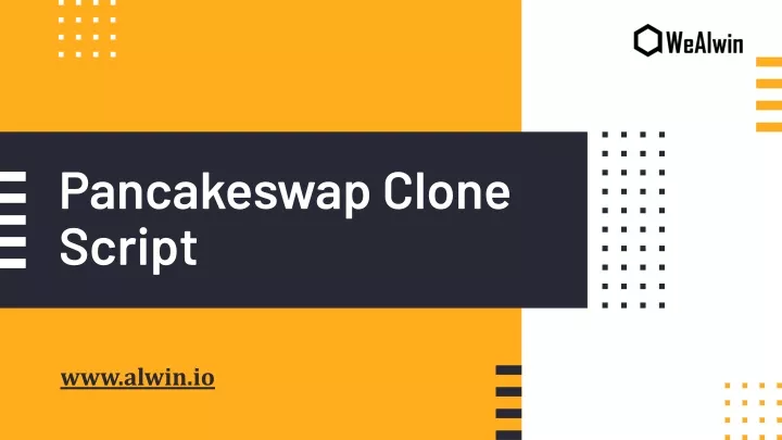 pancakeswap clone script