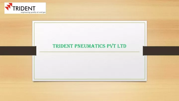 trident pneumatics pvt ltd