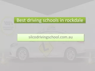 Best driving schools in rockdale