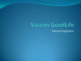 Invest in Vascon GoodLife at Talegaon, Pune - One of the safest option with high