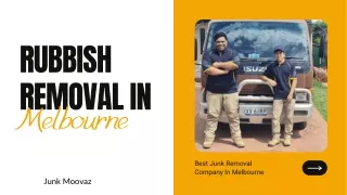 Rubbish Removal Services Melbourne | Junk Moovaz