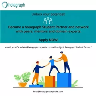 Holagraph Student Partner apply now process