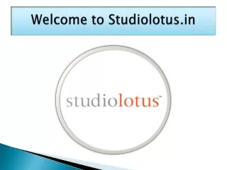welcome to studiolotus in