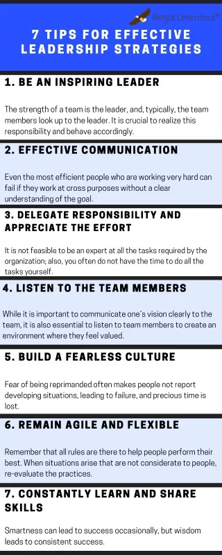 7 Tips for Effective Leadership Strategies