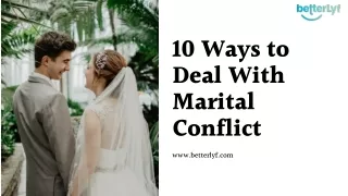 10 ways to deal with marital conflict