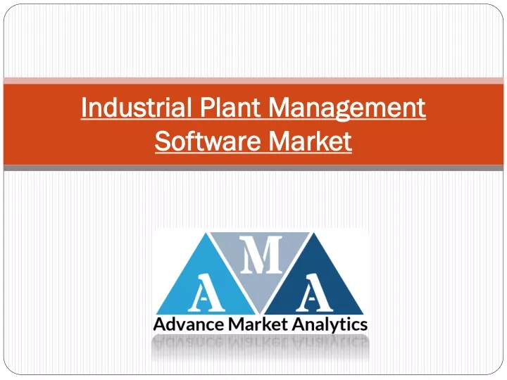 industrial plant management software market