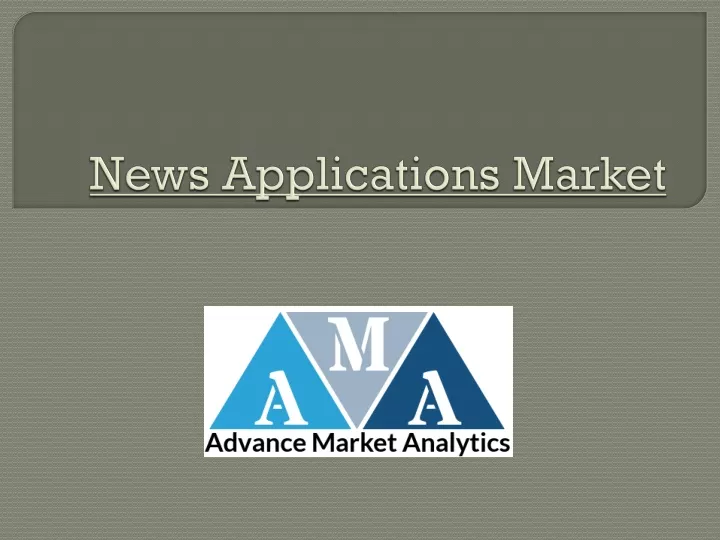news applications market