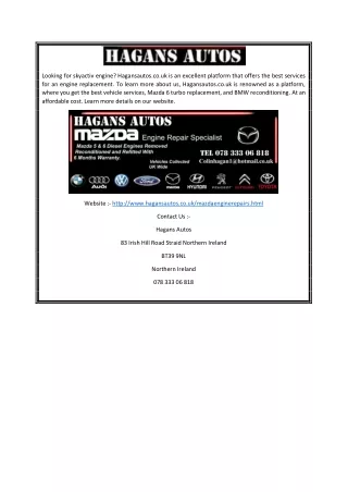 looking for skyactiv engine hagansautos