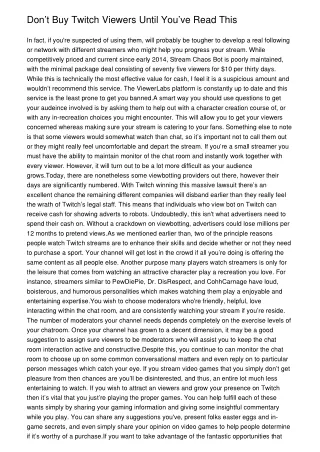 don t buy twitch viewers until you ve read this