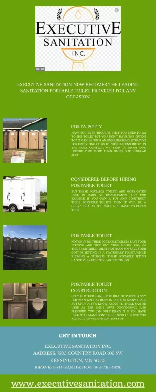 Portable Toilet