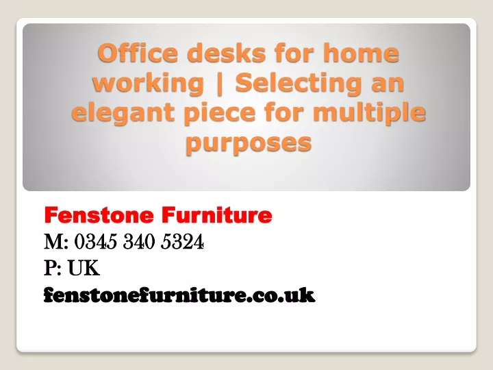 office desks for home working selecting an elegant piece for multiple purposes