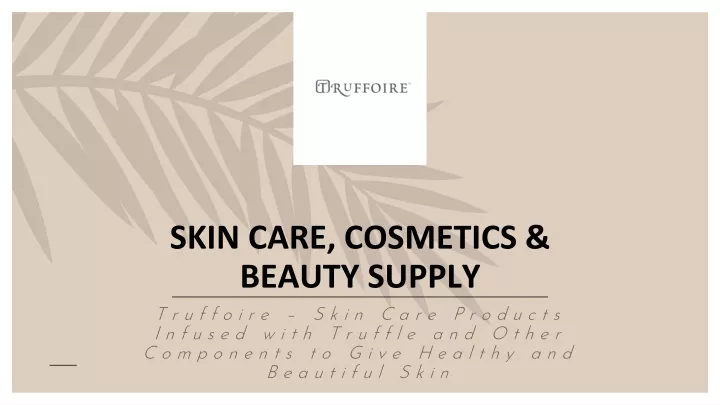 skin care cosmetics beauty supply