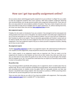 How can I get top-quality assignment online-converted (1)