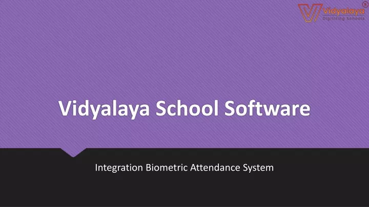 vidyalaya school software