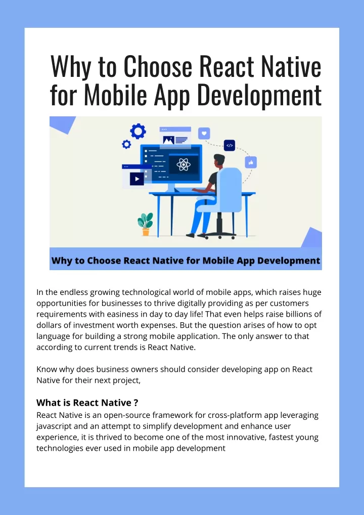 PPT - Why to Choose React Native for Mobile App Development PowerPoint ...