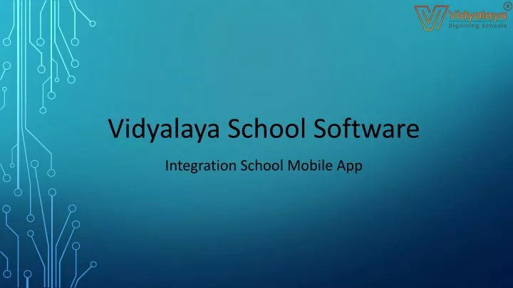 vidyalaya school software