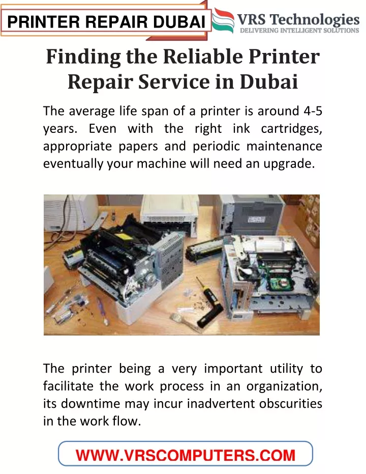 printer repair dubai