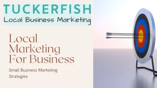 Small and Local Business Marketing Strategies