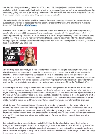 Watch Out: How Digital Agency Is Taking Over and What to Do About It