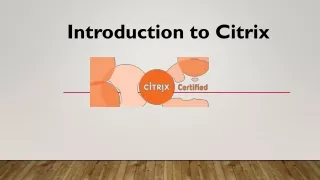 introduction to citrix