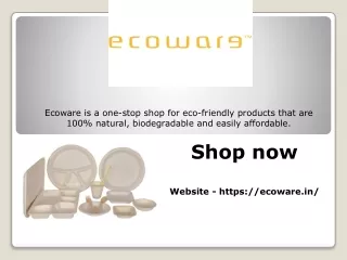 Biodegradable Tableware Manufacturers Company