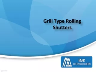 Grill Type Rolling Shutters Suppliers  in UAE, Grill Type Rolling Shutters Dubai