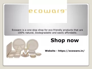 Eco Friendly Products in India