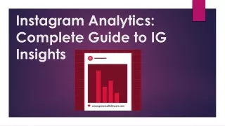 Instagram Analytics: Guide to Instagram Insights