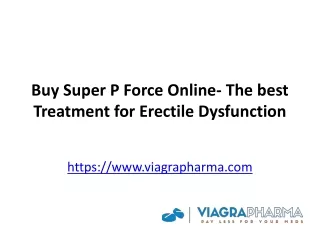 Buy Super P Force Online
