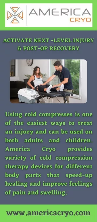 Cold Compression Therapy