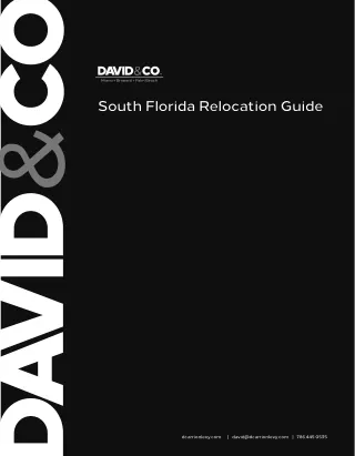 South Florida Relocation Guide