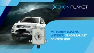 mitsubishi electric w3t15671 xenon ballast
