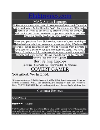 Gaming Laptop