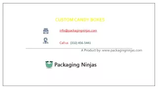 Get up to 40% Discount For Candy Boxes With Free Shipping
