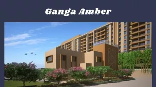 Best residential project in tathawade: Ganga Amber