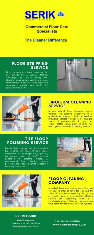 linoleum cleaning service