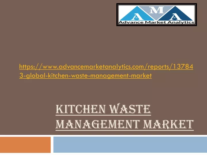 kitchen waste management market