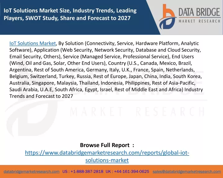 iot solutions market size industry trends leading