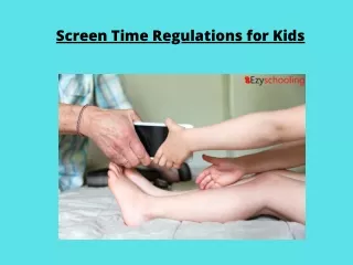Screen Time Regulations for Kids of Different Ages & Implementing them