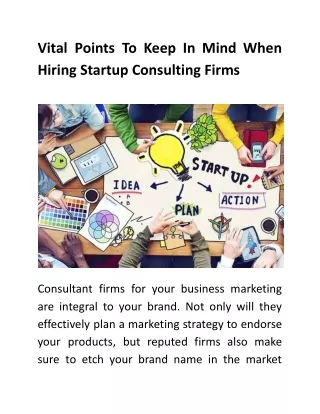 vital points to keep in mind when hiring startup