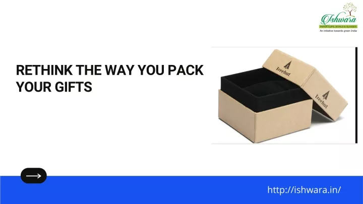 rethink the way you pack your gifts