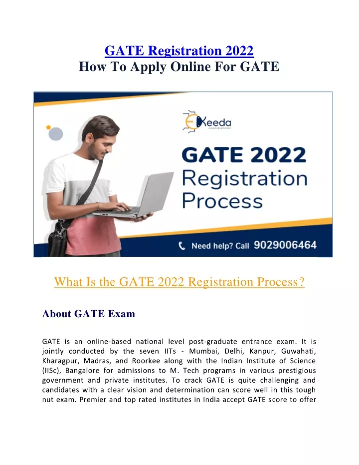 gate registration 2022 how to apply online