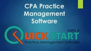 cpa p ractice m anagement s oftware