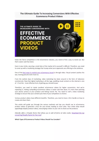 the ultimate guide to increasing conversions with
