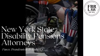 New York State Disability Pensions Attorneys