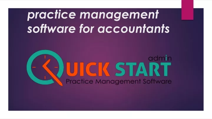 practice management software for accountants